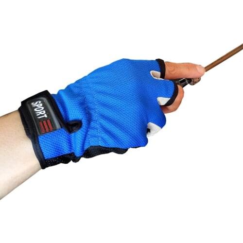 Summer Sunshield Package UV Protection Cool Sports Gloves 3 Cut Fingers for Fishing Hunting Riding Cycling Outdoor Basic