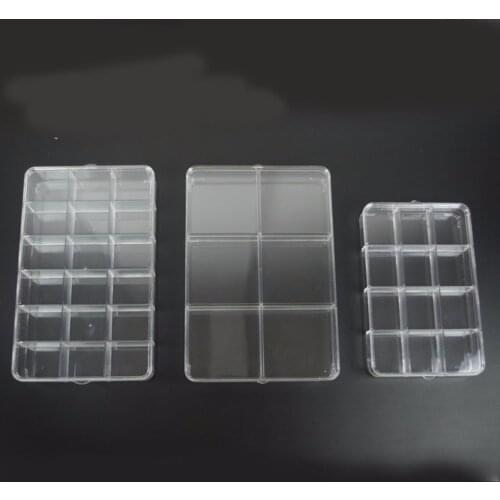 18 Compartment Plastic Storage Box Case Jewelry Bead Tiny Stuff Container Assorted Storage Bottle