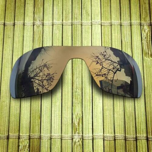Polarized Replacement Lense For-Oakley TURBINE ROTOR Sunglasses Frame True Color Mirrored Coating - Copper Color
