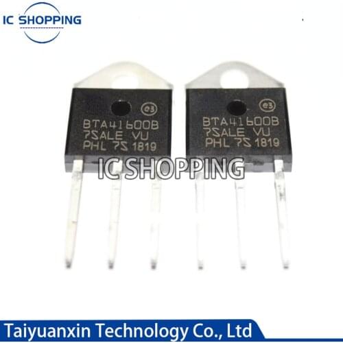 50PCS/LOT BTA41-600B BTA41-600 BTA41-800B BTA41-700B BTA41-1200B 600V 700V 800V 1200V 40A Triac New