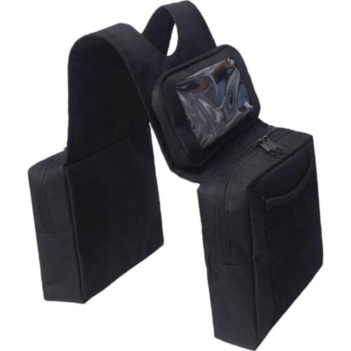Universal Saddle Bags Storage Organizer Snowmobile Motorcycle ATV Tank Bag