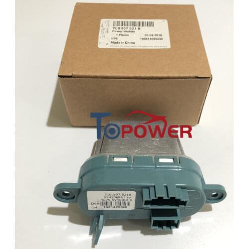 7L0907521B 7L0907521 Fan Heater Blower Motor Control Resister For Audii Q7 Seait Alhambra VWW Amarok Caravelle Sharan Touareg