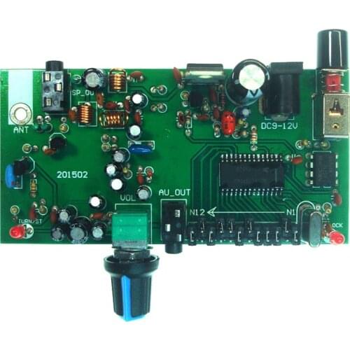 High Stability and High Fidelity Phase-locked Loop FM Receiving Board/FM Receiving Board/with Squelch/stereo/radio Board