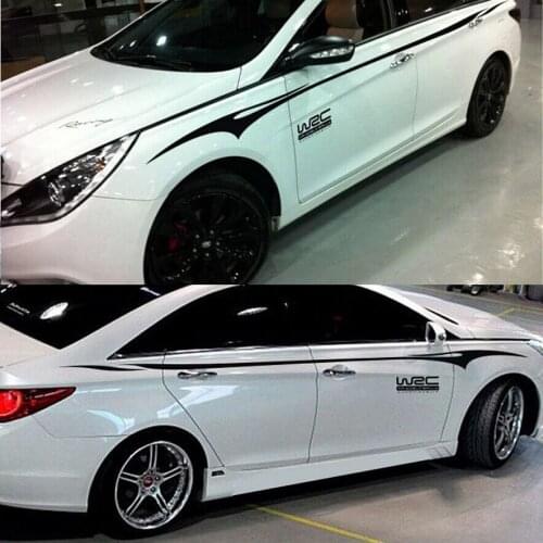 For 1set/2pcs Car Decal Vinyl Graphics Side stickers Body Decals sticker D-264-1