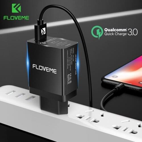 3A USB Charger 5V Quick Charge 3.0 Mobile Phone Charger For iPhone Fast Charger Adapter For Huawei Samsung Galaxy S9+ S8