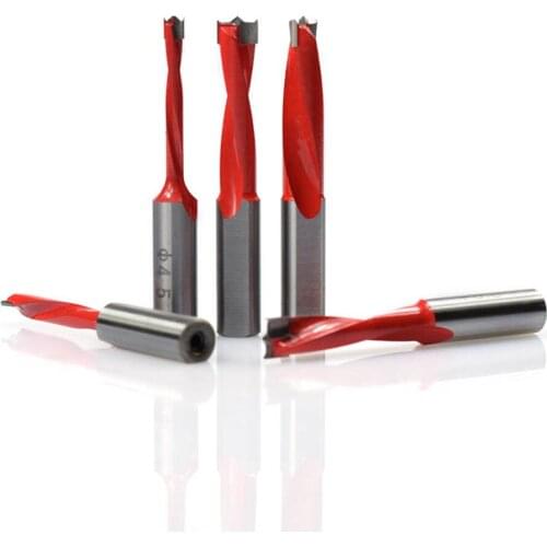 1pc 4-10mm wooden forstner drill left rotation router bit drilling line for drill drills 2 flute router drill