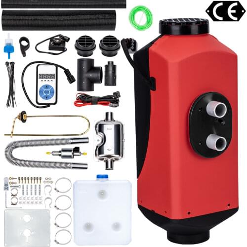12V 8000W Air diesel Heater Voiture Chauffage Digital Switch Silencer Car Trucks