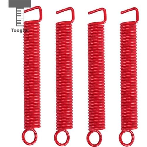 4 Pcs Iron Electric Guitar Tremolo Springs Replacement Bridge Tension For Bass Mounting Springs Guitar Parts Accessories