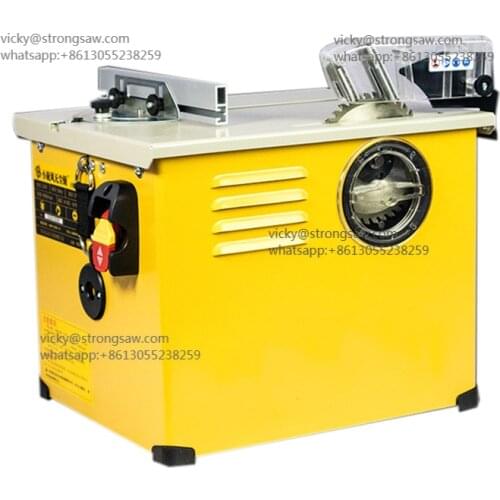 LIVTER 6 Inches Dust-Free Automatic dust collection Wood Cutting Machine Desktop Portable Woodworking Sliding Table Saw