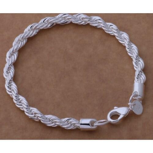 AH254 Hot sterling bracelet, sterling fashion jewelry luxury goods /aqoajhva beqajvxa silver color
