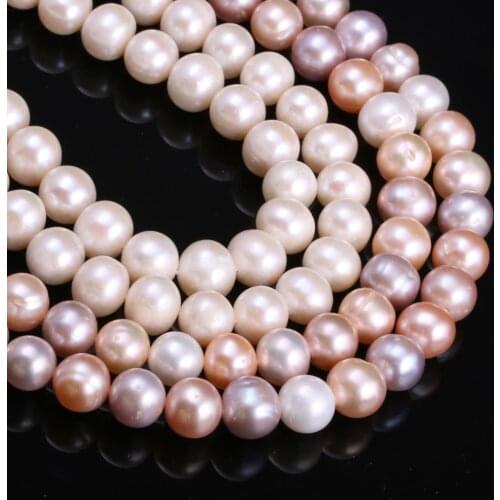 Freshwater Potato-shaped Pearl Loose Beads 10-11 Mm For DIY Bracelet Earring Necklace Sewing Craft Jewelry Accessory