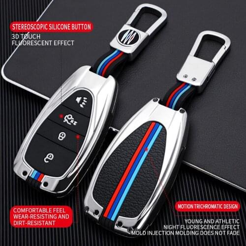 Car Key Cover Case Fob Shell For Chevrolet Cruze Spark Sonic Camaro Volt Bolt Trax Malibu Captiva Lacetti Aveo Accessories
