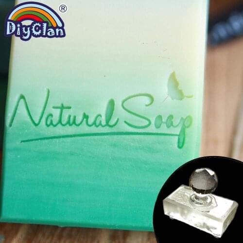Handmade Natural Soap Stamp Tools Transparent Diy Natural Butterfly Soap Making Chapter Butterfly Resin Acrylic Chapters Custom
