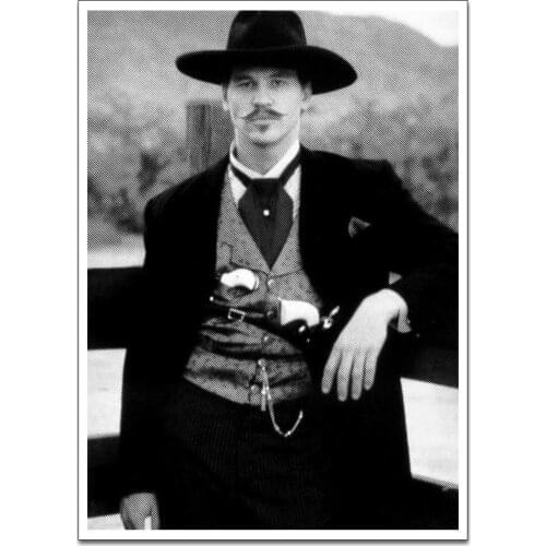 Canvas Print Doc Holliday Poster Decorative Picture Modern Wall Art Paintings Home Decor No Frame