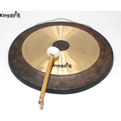 Kingdo 100% handmade high grade cheap bronze 24" chau gong