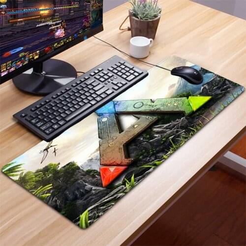 90x40CM XXL Mousepad Gamer Gaming Mouse Pad Computer Accessories Keyboard Laptop Padmouse Speed Desk Mats Ark Survival Evolved