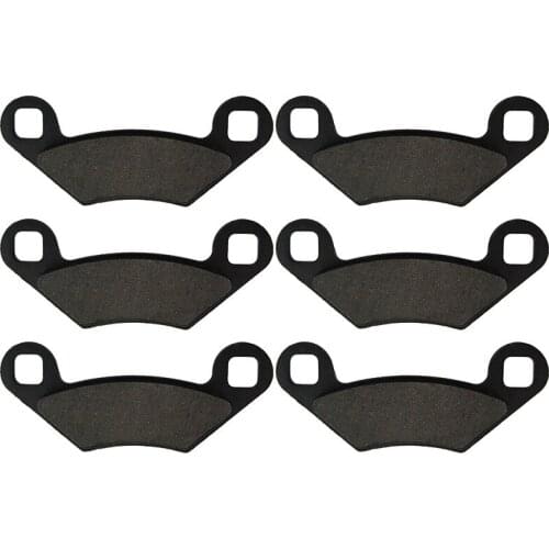 Motorcycle Front and Rear Brake Pads for YAMAHA YFM350 YFM 350 Raptor 350 2004-2011 YFM660 YFM 660 Raptor 660 2001-2005