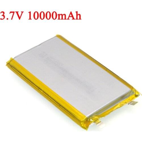 3.7V Polymer lithium battery 10000mAh Large capacity Tablet computer, Mobile power supply DIY batteries