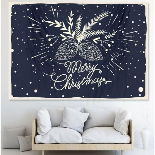 Christmas home decoration tapestry Mandala Hippie tapestry mattress witchcraft Bohemian psychedelic scene wall decoration