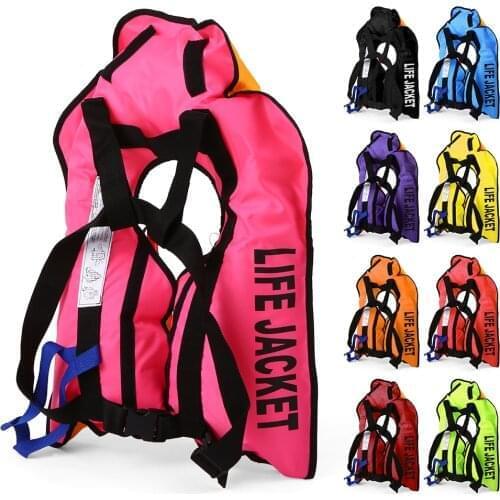 Manual Inflatable Life Jacket Vest Professional Swiming Fishing Life Vest for Children Water Sports Adult Life Vest for Fishing