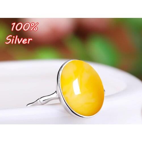 S925 Sterling Silver Adjustable Blank Ring Base Fit Dia 10*14 mm Glass Cabochons Cameo Settings Tray Diy Jewelry Making Ring