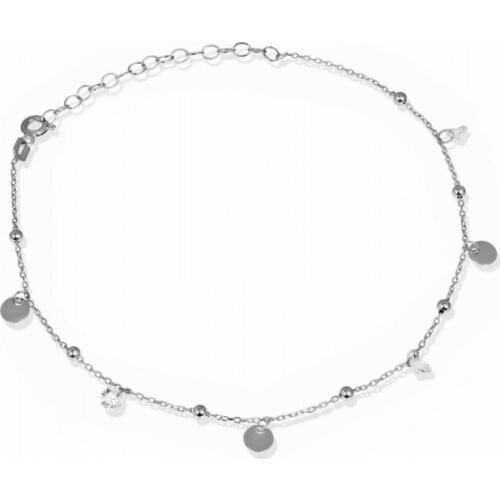 Argentum Concept-Sequin Silver Bulk Bangle