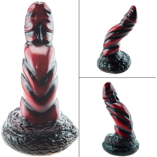 Relistic Animal Dildo Huge Dragon Dildo Silicone Penis Anal Female G Spot Stimulate Vagina Sex Orgasm Toy For Adults Masturbator