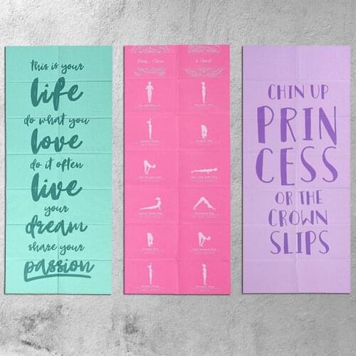 Folding Non-Slip Yoga Mat Sports Gymnastics Pilates Pads Thick Portable Exercise Mat With Bag Fitness Equipment For Exercise Gym