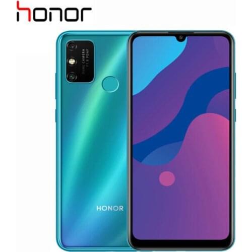 New Official Original Honor 9A Play Cell Phone 6.3inch 5000mAh Battery MTK6765 Octa Core Fingerprint ID Android 10 OS