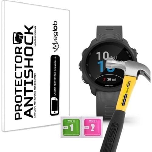 Screen protector Anti-Shock Anti-scratch Anti-Shatter compatible with Forerunner 245