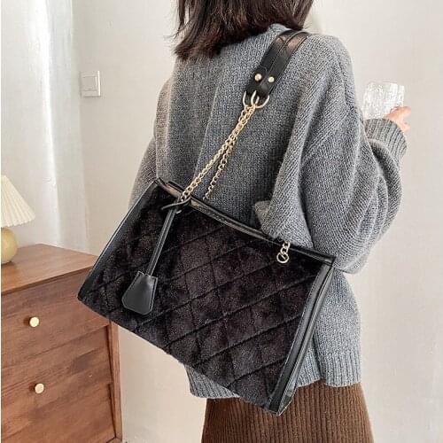 High Quality Pu Leather Women Handbags Messenger Bags Fashion Large Capacity Shoulder Bag Designer Ladies Chain Casual Tote Bags