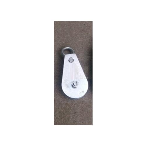 0.03T--0.3T Mini snatch pulley block cable steel wire rope wheel, pulley lifting chain hoist chain block crane lifting sling