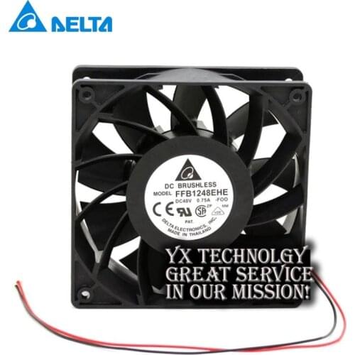 120*120*38MM FFB1248EHE-FOO 120mm 12038 48V 0.75A double ball converter cooling fan