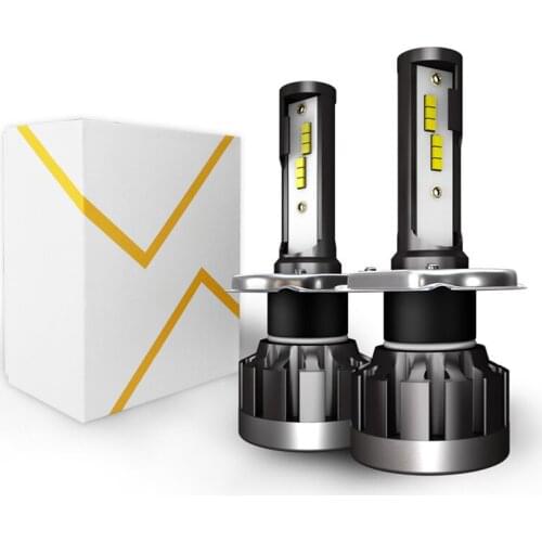 2Pcs 6000K H4 LED H7 H1 HB4 H11 HB3 CSP Chip Car Headlight Bulbs 72W 12000LM Car Styling 9005 9006 Led Automotivo Fog Light