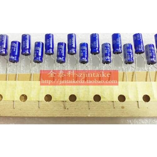 2020 hot sale 30PCS/50PCS Imported ELNA electrolytic capacitors 50V10UF 5X11 audio capacitance RE3 blue robe 85 free shipping