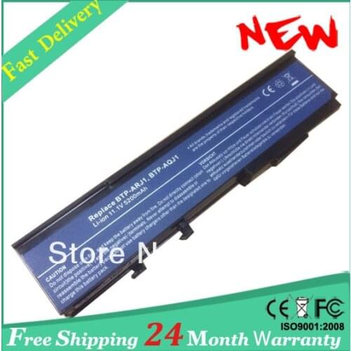 Replacement laptop battery BTP-AQJ1 ANJQ ARJ1 for ACER Aspire 3620 3624 5540 5560 Travelmate 2420 3240 3280 Li-ion