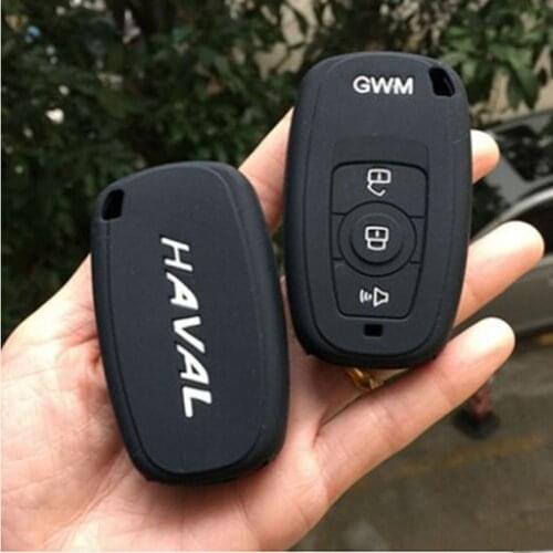 Car-styling Silicone Key Cover shell Keychain Protector Case for HAVAL H2 H6 H9 ,auto accessories