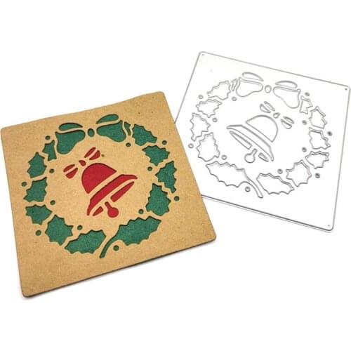 Free Shipping Metal Cutting Dies Cut Die Mold Christmas Snow Scene Scrapbook Paper Craft Knife Mould Blade Punch Stencils Die