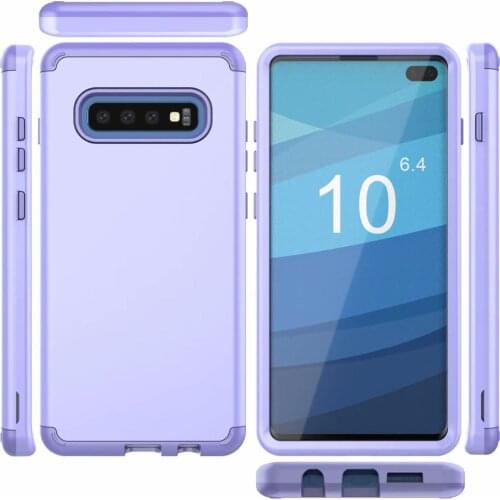 Phone Case For Samsung Galaxy S10 S10+ Plus S10E Luxury Bumper Armor Matte Hard PC Case Cover For Samsung Galaxy Note 10 10+Plus
