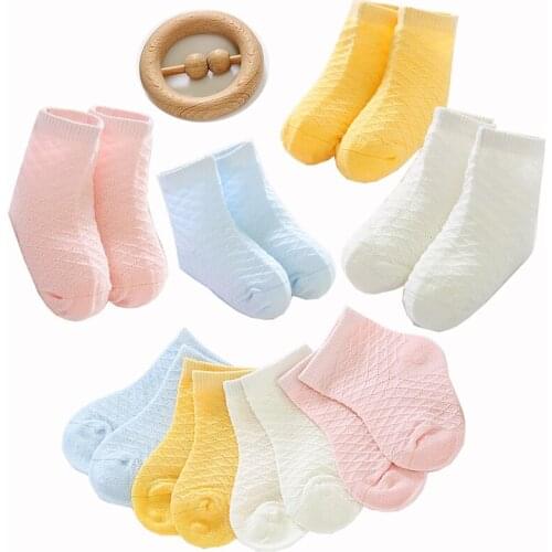 AWAYTR Childrens Hosiery 2020 Spring Joker Toddler Cozy Cotton Socks Candy Color High Quality Cheap Cute Sox For Kids