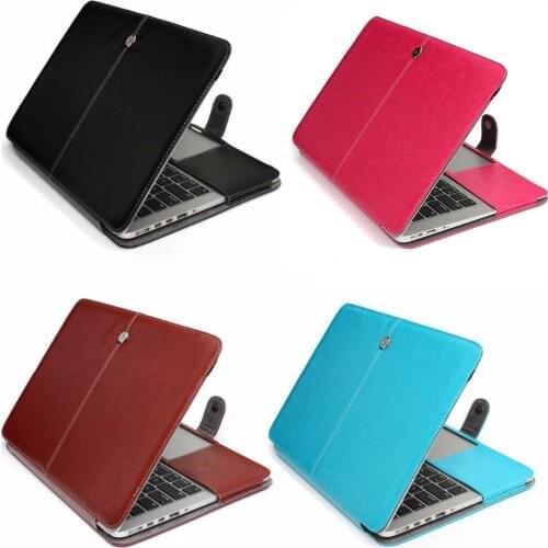 For 2020 Apple Macbook Pro Air Retina Touch Bar M1 13" 13.3" Inch A2337 A2338 A2179 PU Leather Laptop Case Full Protector Cover