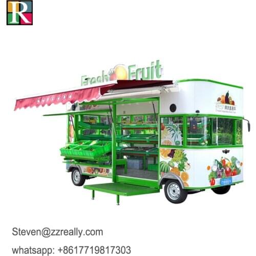 RL-FAV50 Fruit and vegetable truck Mobile shop mobile food truck for sale in dubai