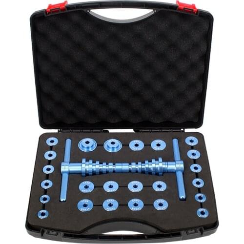 Bicycle Hub Bearing Installation Tool Repairing Tool Set Base Shaft Press Tool Soft Tail Frame Tool Set Riding Supplies Special