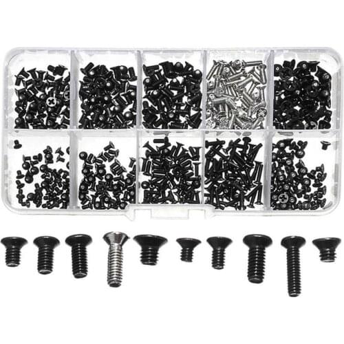 500Pcs M2 M2.5 M3 Laptop Notebook Computer Screw Kit Set for IBM HP Dell Lenovo Samsung Sony Toshiba Gateway Acer
