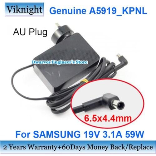 Genuine AU Plug 59W 19V 3.1A AC Adapter A5919_KPNL Monitor Charger For Samsung K850 DOLBY ATMOS BN44-00887E Power Supply