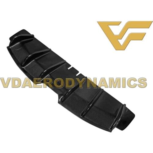 Suitable For 09-12 987 Cayman Boxster VAD-S Carbon Fiber Rear Lip Diffuser Bumper Body Kit