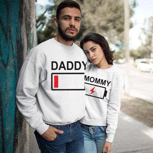 Casual Hoodie Couple Clothes For Gift Man Woman Sweatshirt Long Sleeve Mom And Daughter Matching Clothes Boys Girls mama e hija