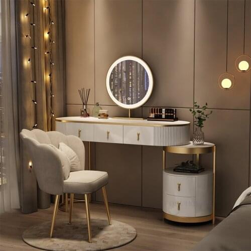 Modern Minimalist Dressers Bedroom Furniture Fashion Light Luxury Home Makeup Table Creative Multifunctional Storage Cabinet