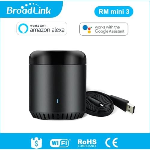 Broadlink RM Mini3 Universal Intelligent WiFi/IR/4G Wireless Remote Controller Via IOS Android Phone Smart Home Automation