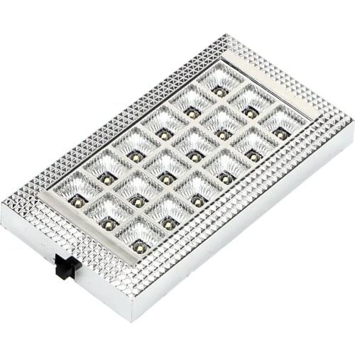 ITimo Roof Ceiling Lamp Bulb Rectangular Car Dome Light White Auto Interior Light 18LED